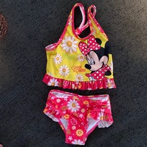 Minnie Mouse Two piece bathing suit